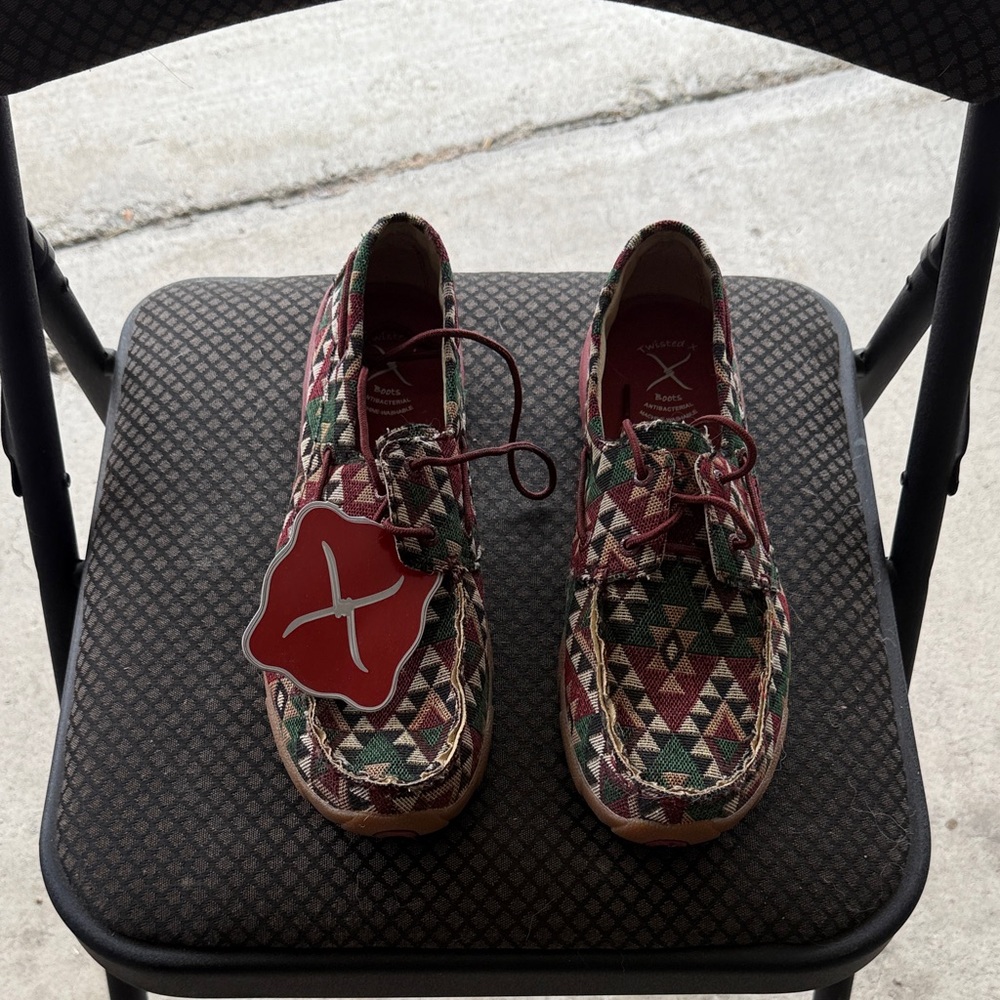 Women's Geometric Moccasins